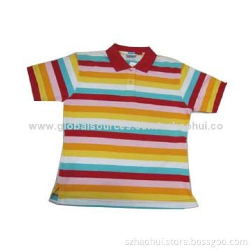 Men's yarn dyed pique polo shirt, for sports, OEM services available